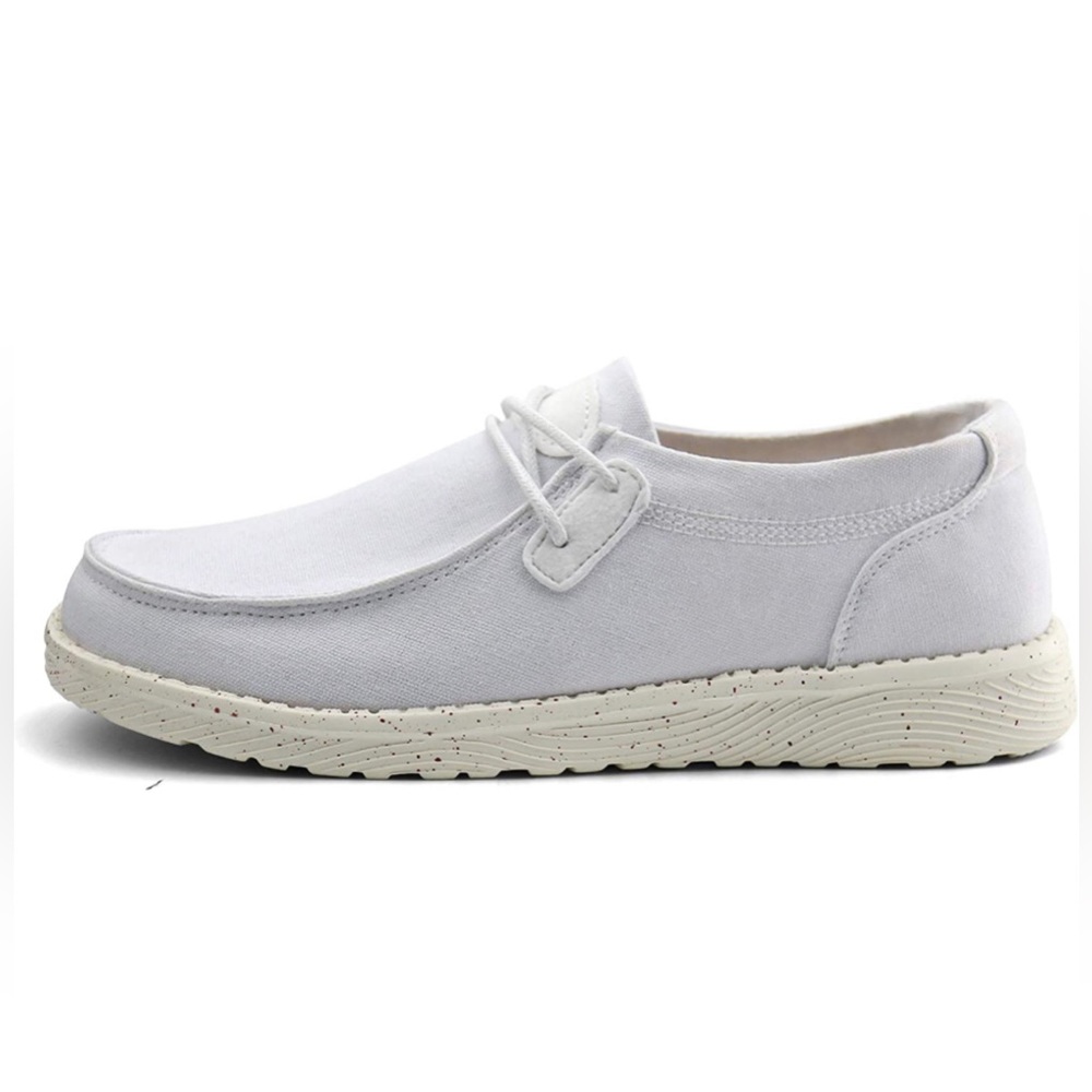 starmerx Women Canvas Loafers Comfortable Casual Flat Shoes, size: 9